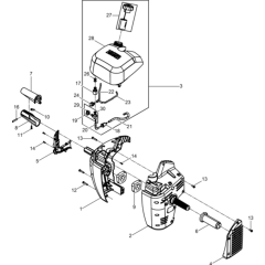 Cover Assembly for Wacker BH23