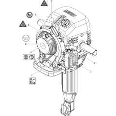 Labels Assembly for Wacker BH23