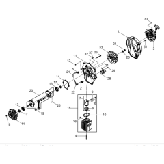 Gas Engine Assembly Wacker BH23