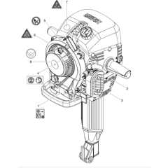 Labels Assembly for Wacker BH23