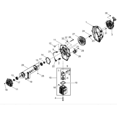 Gas Engine Assembly for Wacker BH23