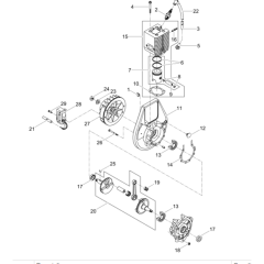 Engine Assembly for Wacker BH23