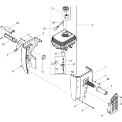 Cover Assembly for Wacker BH23