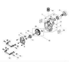Crankcase Assembly for Wacker BH23