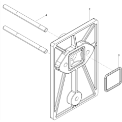 Flange Assembly for Wacker BH24
