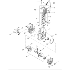 Engine Assembly for Wacker BH24