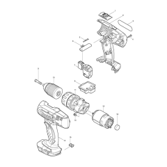 Makita BHP453 Assembly