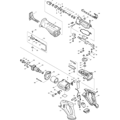 Main Assembly for Makita BJR181