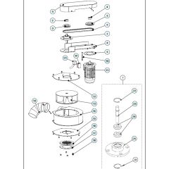 Fan Assembly for Husqvarna EBE 500