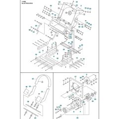 Housing Assembly for BLASTRAC 1-15DS