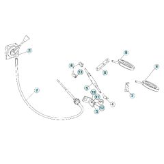 Lever Assembly for BLASTRAC 2-20DT