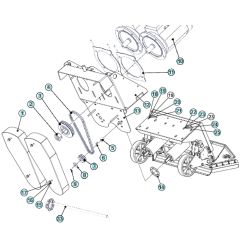 Motor Assembly for BLASTRAC 2-20DT