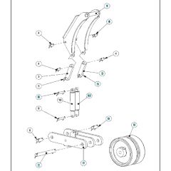 Rear Wheel Assembly for Husqvarna