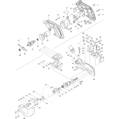 Makita BLS713 Main Assembly
