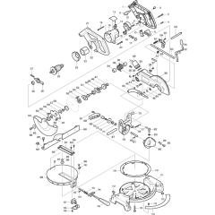 Main Assembly for Makita BLS820