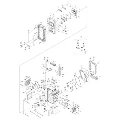 Makita BMR104 Radio Assembly