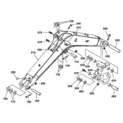 Boom Assembly for Kubota KX91-3