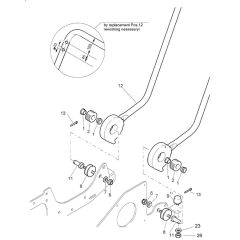 Steering Handle for Bomag BP 10/30-2