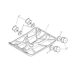 Base Plate Assembly for Bomag