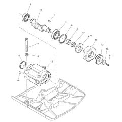 Exciter Unit for Bomag BP 12/50 A