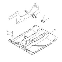 Base Plate Assembly for Bomag