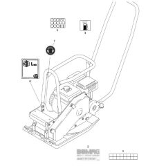 Decals Assembly for Bomag BP 18/45