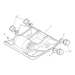 Base Plate for Bomag BP 20/50 D