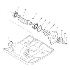 Exciter Unit for Bomag BP 20/50 D