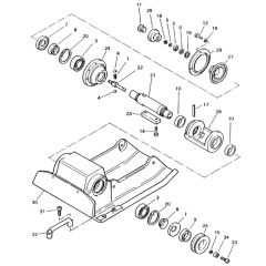 Base Plate Assembly for Bomag