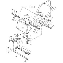 Sprinkler System for Bomag BP 20/60 D