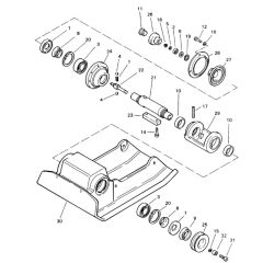 Base Plate Assembly for Bomag
