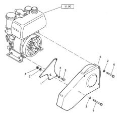 Covering Assembly for Bomag BP 23/60 D