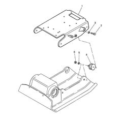 Frame Assembly for Bomag BP 23/60 D