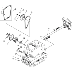 Vibratory Plate Assembly