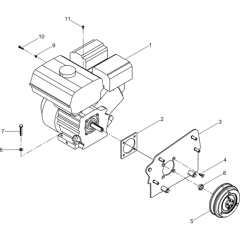 Engine Assembly for Wacker BPU2540