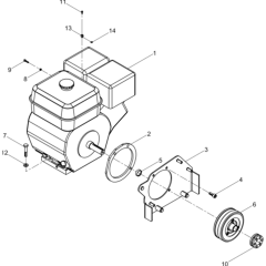 Engine Assembly for Wacker BPU3050