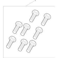 Screws for Wacker BPU3545A