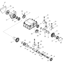 Exciter Assembly for Wacker