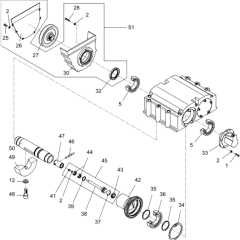 Exciter Assembly-2 for Wacker