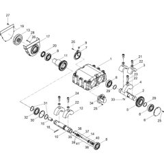 Exciter Assembly for Wacker