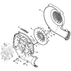 Fan Housing for Stihl BR200