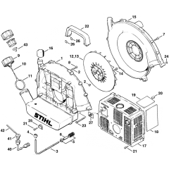 Fan Housing for Stihl BR320