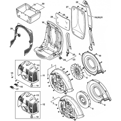 Fan Housing Shroud Backplate