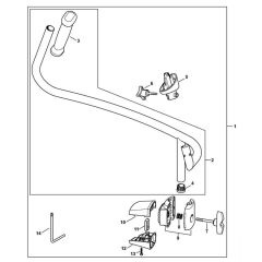 Bike Handle for Stihl BR 450