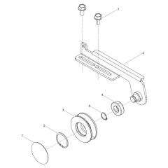 Belt Tightener for Wacker BRS90