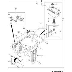 Guide Handle for Wacker BS45Y