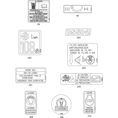 Labels Assembly for BS50-2