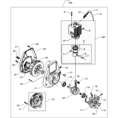 Engine-WM 80 Assembly