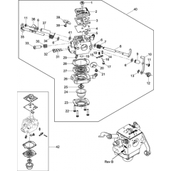 Carb Rev-B Assembly for BS50-2