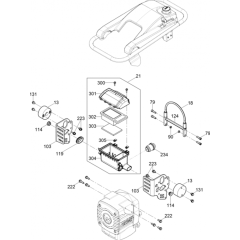 Air Cleaner Assembly for Wacker